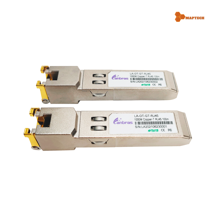 Phân loại Module quang 10G SFP+ 2 Module-đồng-1G-RJ45-maptechvn.com