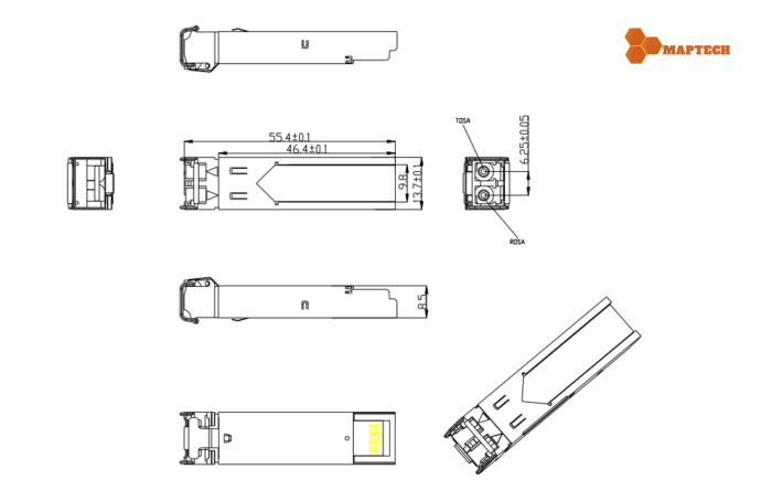 Module quang SFP 1G 20km | Maptechvn.com